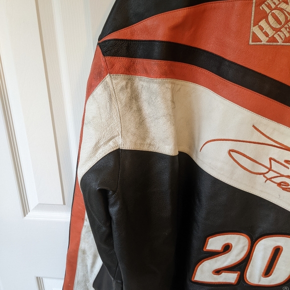 Nascar Tony Stewart Leather Jacket - Picture 9 of 14